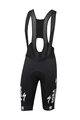 SPORTFUL Pantaloni scurți de ciclism cu bretele - BORA HANSGROHE 2018 - negru