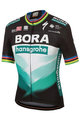 SPORTFUL Tricou de ciclism cu mânecă scurtă - BORA HANSGROHE 2020 - negru/verde/multicolor