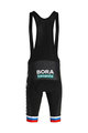 SPORTFUL Pantaloni scurți de ciclism cu bretele - BORA HANSGROHE 2021 - multicolor/negru