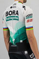 SPORTFUL Tricou de ciclism cu mânecă scurtă - BORA HANSGROHE 2021 - gri/verde