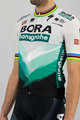 SPORTFUL Tricou de ciclism cu mânecă scurtă - BORA HANSGROHE 2021 - gri/verde