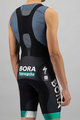 SPORTFUL Pantaloni scurți de ciclism cu bretele - BORA HANSGROHE 2021 - verde/negru