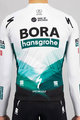 SPORTFUL Tricou de cilism pentru iarnă cu mânecă lungă - BORA 2021 WINTER - gri/verde