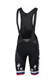 SPORTFUL Pantaloni scurți de ciclism cu bretele - BORA HANSGROHE 2019 - multicolor/negru