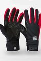 SPORTFUL Mănuși cu degete lungi de ciclism - WS ESSENTIAL 2 - roșu/negru