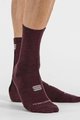 SPORTFUL Șosete clasice de ciclism - MERINO WOOL 18 - bordo