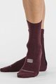 SPORTFUL Șosete clasice de ciclism - MERINO WOOL 18 - bordo