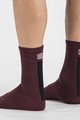 SPORTFUL Șosete clasice de ciclism - MERINO WOOL 18 - bordo