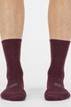 SPORTFUL Șosete clasice de ciclism - WOOL WOMAN 16 - bordo