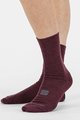 SPORTFUL Șosete clasice de ciclism - WOOL WOMAN 16 - bordo