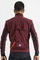 SPORTFUL Jachetă termoizolantă de ciclism - FIANDRE WARM - bordo