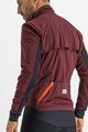 SPORTFUL Jachetă termoizolantă de ciclism - FIANDRE WARM - bordo