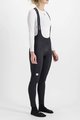 SPORTFUL Pantaloni de ciclism lungi cu bretele - CLASSIC W LADY - negru