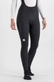 SPORTFUL Pantaloni de ciclism lungi cu bretele - CLASSIC W LADY - negru