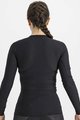 SPORTFUL Tricou de ciclism cu mânecă lungă - BODYFIT PRO WOMAN - negru