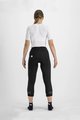 SPORTFUL 3/4 șosete de ciclism fără bretele - NEO W KNICKER LADY - negru