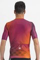 SPORTFUL Tricou de ciclism cu mânecă scurtă - ROCKET - portocaliu/bordo