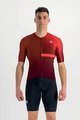SPORTFUL Tricou de ciclism cu mânecă scurtă - BOMBER - roșu