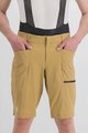 SPORTFUL Pantaloni scurți de ciclism fără bretele - GIARA - maro