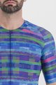 SPORTFUL Tricou de ciclism cu mânecă scurtă - GLITCH BOMBER - multicolor/albastru