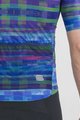 SPORTFUL Tricou de ciclism cu mânecă scurtă - GLITCH BOMBER - multicolor/albastru