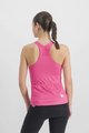 SPORTFUL Tricoul de ciclism fără mâneci - MATCHY - roz