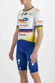 SPORTFUL Tricou de ciclism cu mânecă scurtă - TOTAL ENERGIES 2022 - alb/galben/albastru/portocaliu