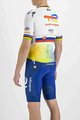 SPORTFUL Tricou de ciclism cu mânecă scurtă - TOTAL ENERGIES 2022 - alb/galben/albastru/portocaliu