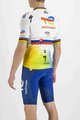 SPORTFUL Tricou de ciclism cu mânecă scurtă - TOTAL ENERGIES 2022 - galben/portocaliu/alb/albastru