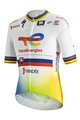 SPORTFUL Tricou de ciclism cu mânecă scurtă - TOTAL ENERGIES 2022 - galben/portocaliu/alb/albastru