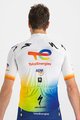 SPORTFUL Vestă de ciclism - TOTAL ENERGIES 2022 - portocaliu/albastru/galben/alb