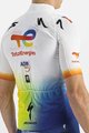 SPORTFUL Vestă de ciclism - TOTAL ENERGIES 2022 - portocaliu/albastru/galben/alb