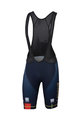 SPORTFUL Pantaloni scurți de ciclism cu bretele - BAHRAIN MERIDA 2019 - albastru