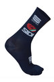 SPORTFUL Șosete clasice de ciclism - BAHRAIN MERIDA 2019 - albastru
