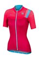 SPORTFUL Tricou de ciclism cu mânecă scurtă - BODYFIT PRO LADY - roz/turcoaz
