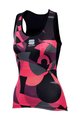 SPORTFUL Tricoul de ciclism fără mâneci - PRIMAVERA LADY - roz/negru