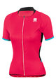 SPORTFUL Tricou de ciclism cu mânecă scurtă - LUNA LADY - negru/roz