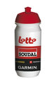TACX Sticlă de apă pentru ciclism - LOTTO SOUDAL - alb/roșu
