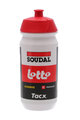 TACX Sticlă de apă pentru ciclism - LOTTO SOUDAL 2020 - negru/roșu