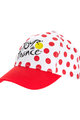 TDF Șapcă de ciclism - TOUR DE FRANCE 2021 - roșu/alb