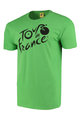 TDF Tricou de ciclism cu mânecă scurtă - TDF LEADER - verde