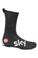 CASTELLI Încălzitoare pantofi de ciclism - TEAM SKY 2019 - negru