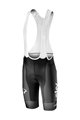 CASTELLI Pantaloni scurți de ciclism cu bretele - TEAM SKY 2019 - negru/alb