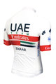 CHAMPION SYSTEMS Tricou de ciclism cu mânecă scurtă - UAE 2019  - alb/roșu
