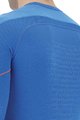 UYN Tricou de ciclism cu mânecă lungă - EVOLUTYON  - albastru
