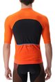 UYN Tricou de ciclism cu mânecă scurtă - BIKING AIRWING - negru/portocaliu