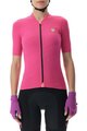UYN Tricou de ciclism cu mânecă scurtă - LIGHTSPEED LADY - roz/negru