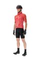 UYN Tricou de ciclism cu mânecă scurtă - BIKING WAVE - negru/roșu