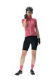 UYN Tricou de ciclism cu mânecă scurtă - BIKING WAVE LADY - roz