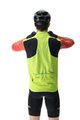UYN Vestă de ciclism - ULTRALIGHT WIND - negru/galben